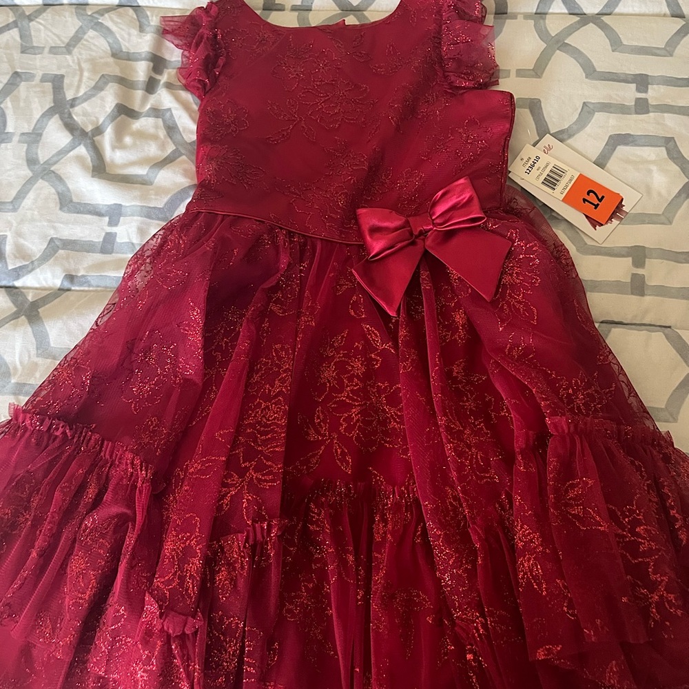 Red Formal Dress for Girls